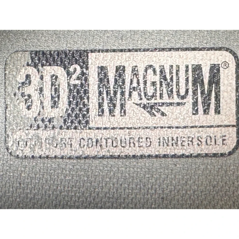 Magnum Midnite Plus 5204 Mens Black Steel Toe Tactical‎ Work Boots Size 11